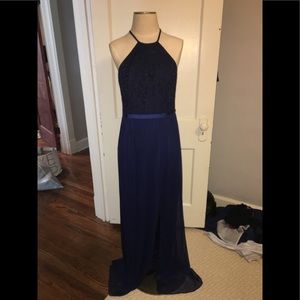 Navy bridesmaid dress